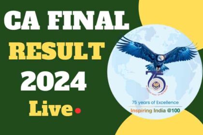 CA Final Result May 2024 Check Online